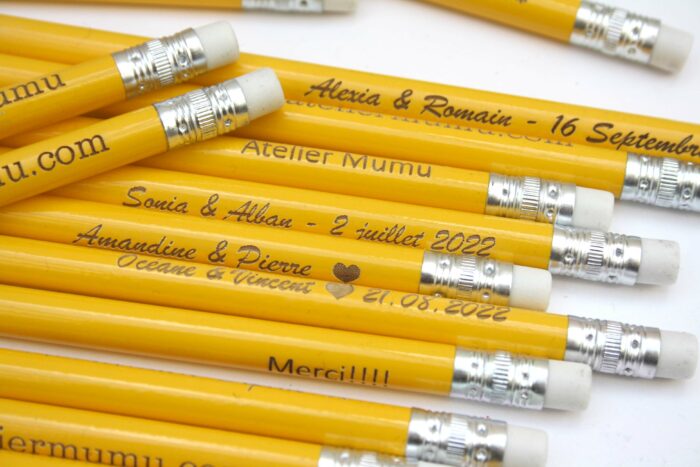 crayons personnalisés
