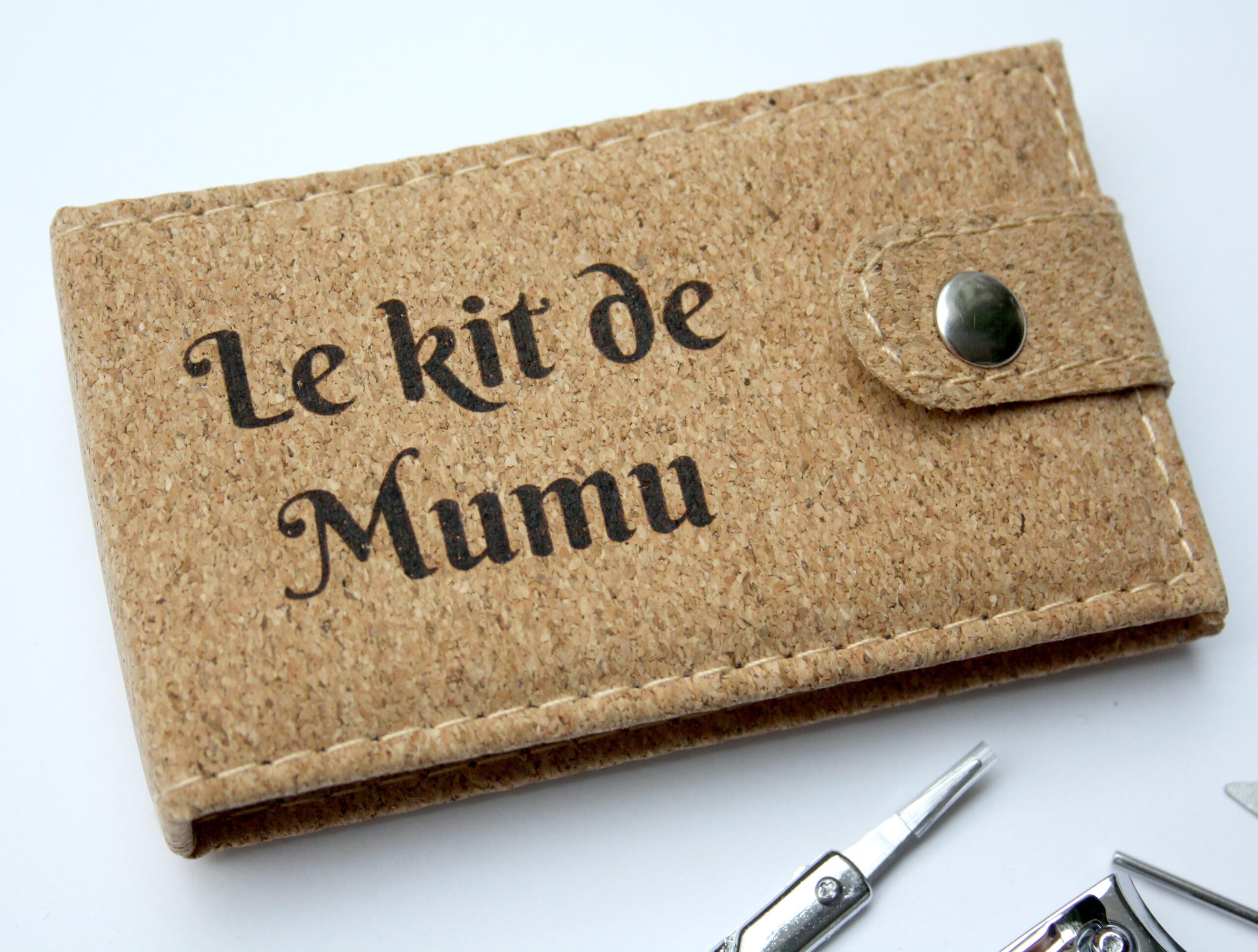 Set de manucure personnalisé avec étui en liège – Image 6