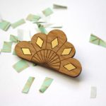 Broche art déco