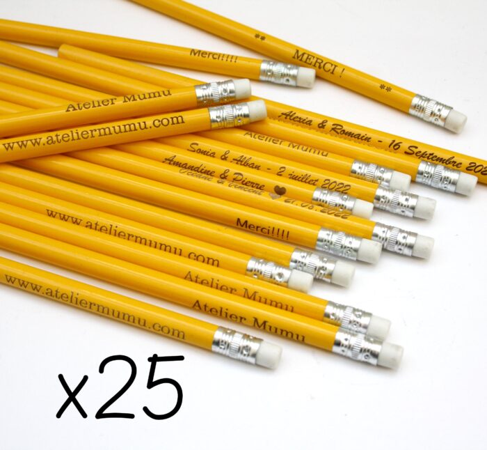 crayons personnalisés